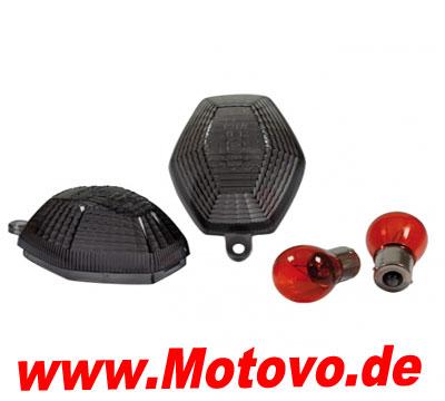 Blinkergläser Suzuki 6-eckig, E-geprüft
