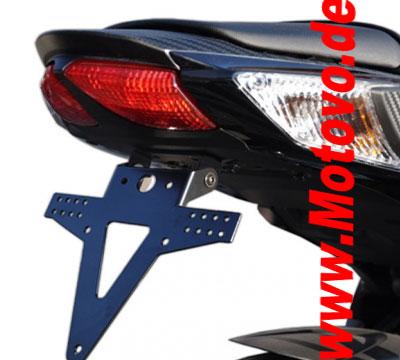 Kennzeichenhalter Suzuki GSX-R 600 / 750 ab 2011, verstellbar