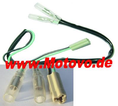 LED Blinker Adapterkabel für Suzuki und Yamaha Modelle