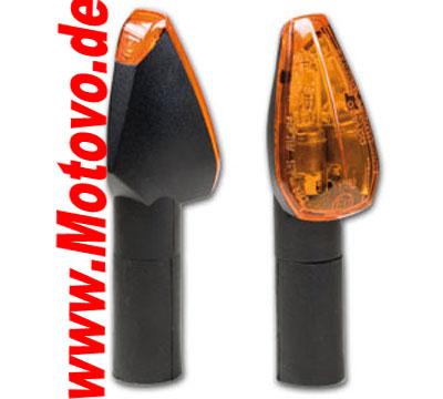 Halogen Blinker Mini PEAK, kurz gelbes Glas,12V/21W Halogenbirne