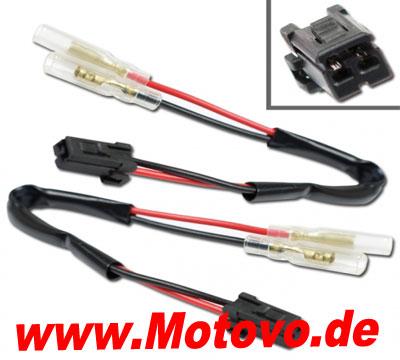 Adapterkabel Blinker für Ducati Hypermotard, Paar