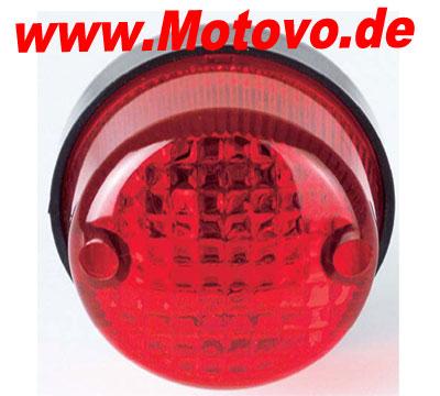 Point Mini Rücklicht, Gehäuse verchromt
