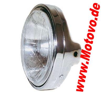 Hauptscheinwerfer 7 Zoll Chrom, mit Standlicht LTD Style