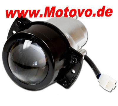 Ellipsoidscheinwerfer Fern- und Abblendlicht, D=50 mm