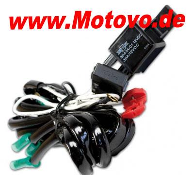 Kabelbaum für 1 Scheinwerfer, Motorrad