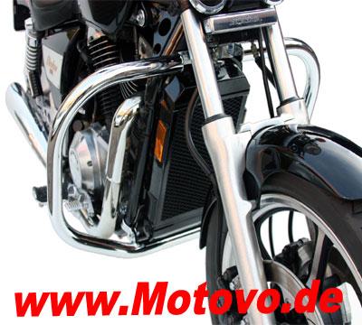 Sturzbügel im H.D. Style Honda VT 1100 Shadow (SC23)