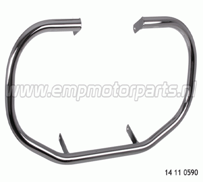 Sturzbügel im H.D. Style Honda VT 750 C4 ab 04-/C5