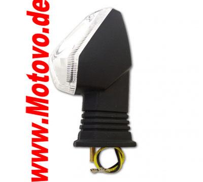 LED-Blinker Suzuki in schwarz, E-geprüft