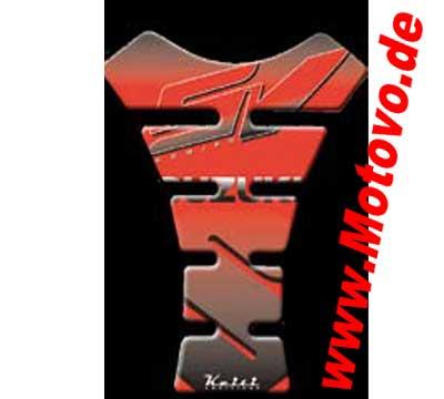 Tankpad Keiti Spezial Typ TS 040 Suzuki, rot