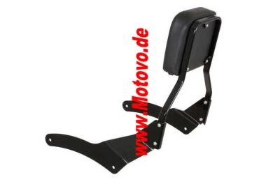 EMP Sissybar de Luxe VKT in schwarz für Suzuki M 800 Intruder (Boulevard M50) ab 2010