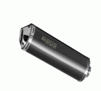 BOS oval 120CS Slip/On EG, Carbon Steel für Honda VFR 1200 F, Bj. 10-16