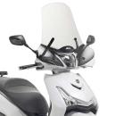 Givi Windschild 7057AG für Piaggio Medley 125-150 I-get / Medley S 125-150 I-get (20-26), Piaggio Beverly 300 HPE (20-23) / Kymco People 300S (19)